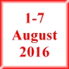 1-7 August 2016